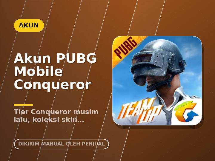 Akun PUBG Mobile Conqueror