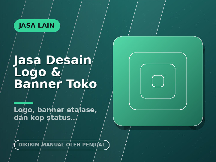 Jasa Desain Logo & Banner Toko